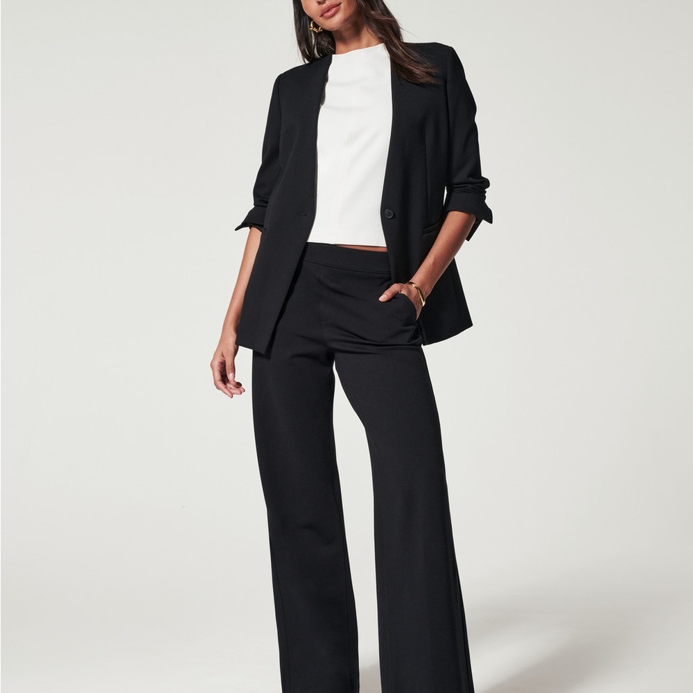 SPANX Black Women's Blazer and Pants Set